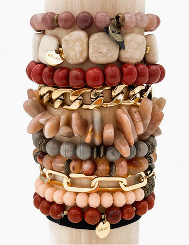 Persimmon Mix Bracelet Set