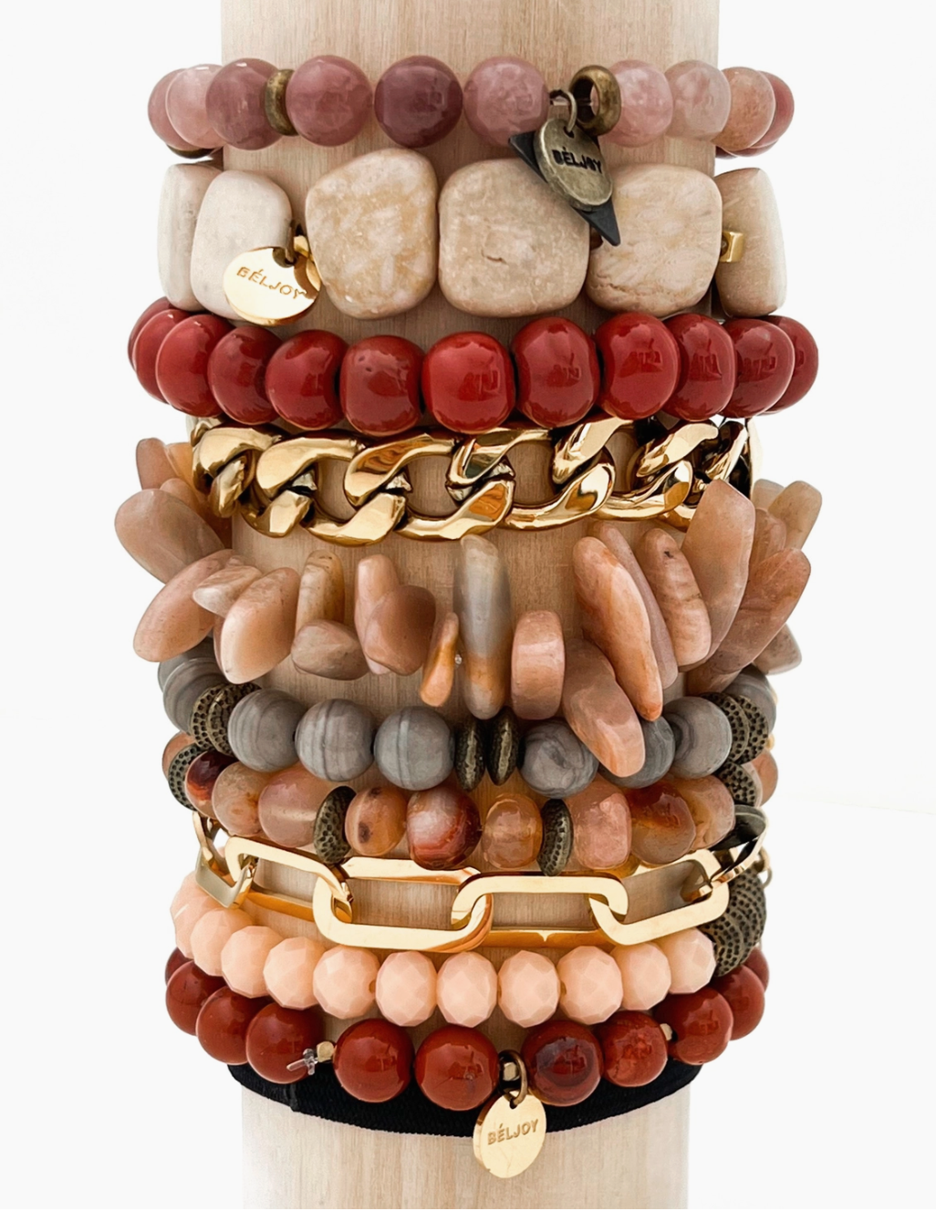 Persimmon Mix Bracelet Set