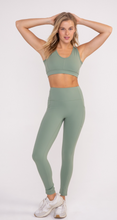 Newport No Front Seam Lycra-Blend Swoop Leggings