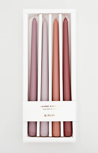 Advent Beeswax Candles