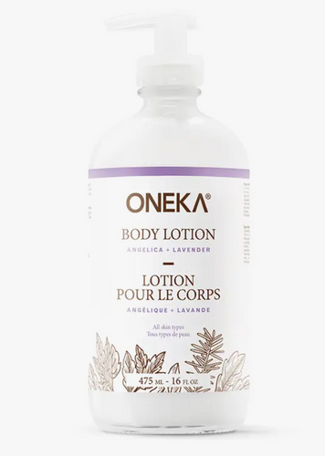 Oneka -  Angelica and Lavender Body Lotion 16 oz