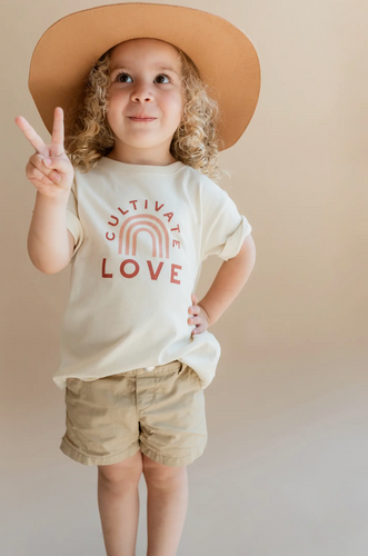 Cultivate Love kid's graphic t-shirt