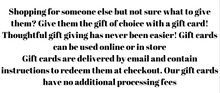 Gift Certificate