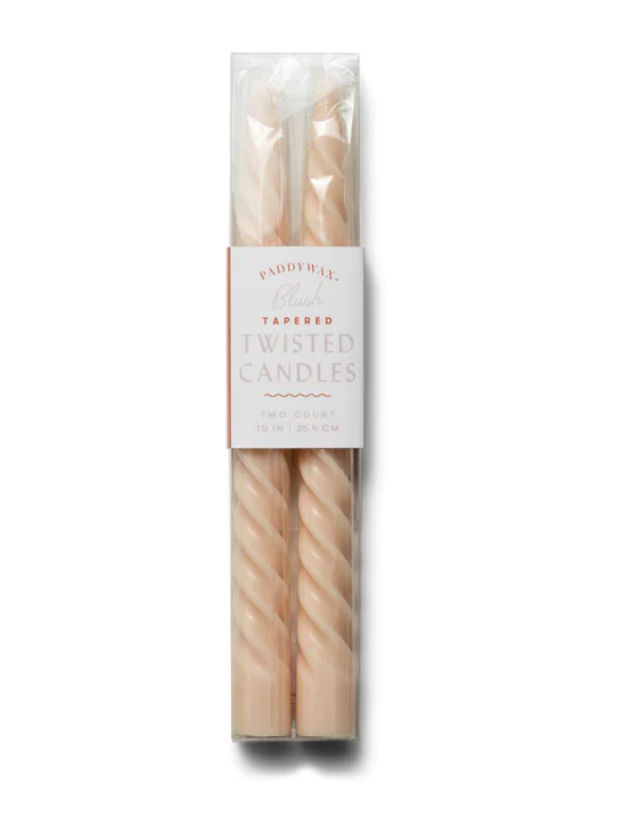 Twisted Tapered Candles