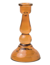 TALL GLASS TAPER HOLDER