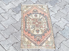 Small Turkish Vintage Rug
