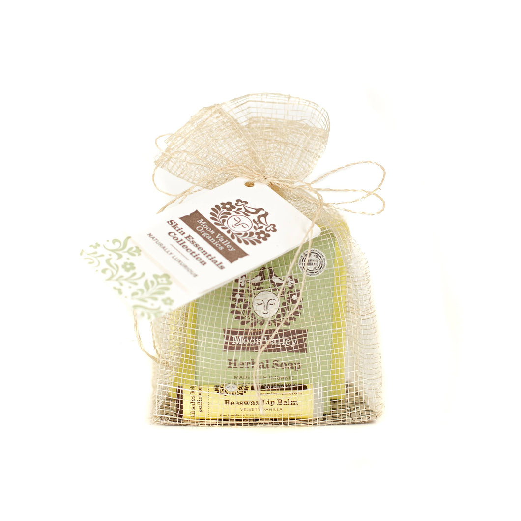 Moon Valley Organics - Sage Skin Essential Collection – Gift Set